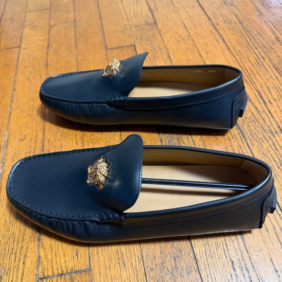 Gucci - La Medusa Leather Driver Shoes main image 3